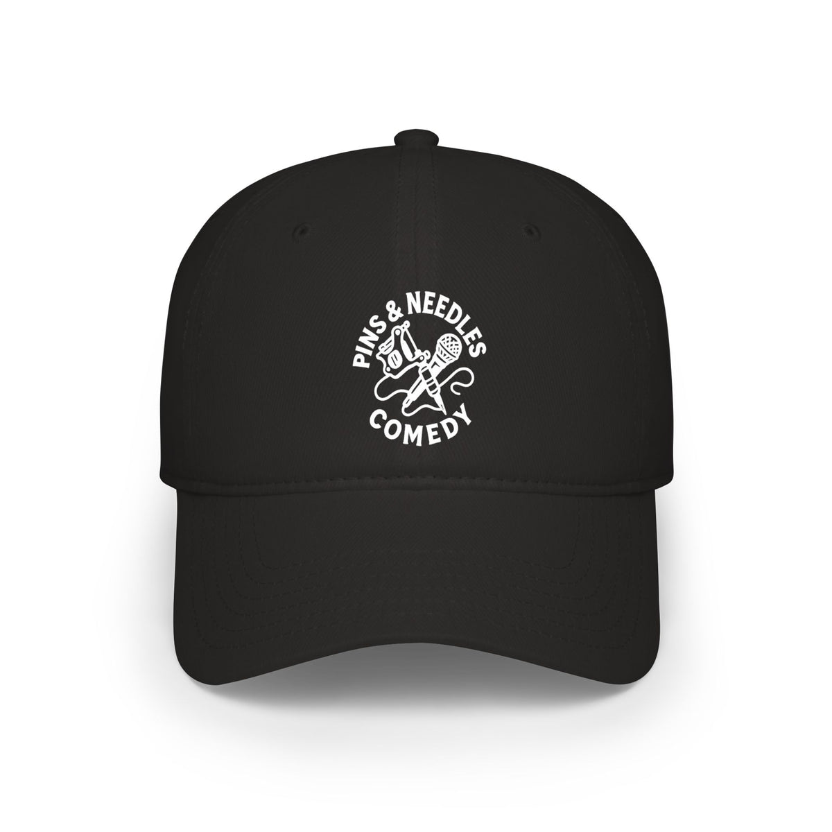 Pins & Needles Comedy Low Profile Baseball Cap