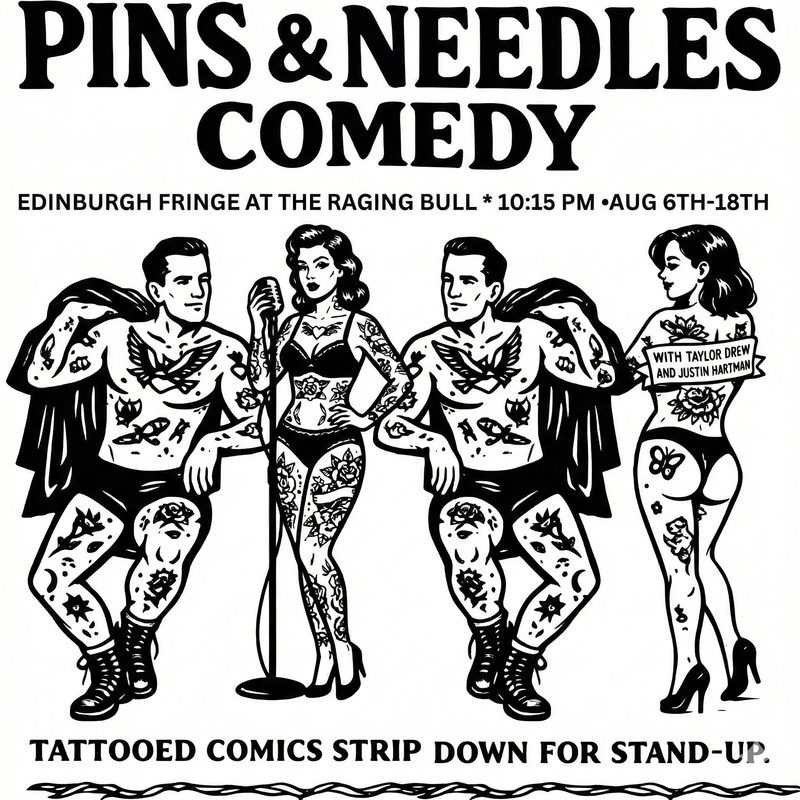 Pins & Needles Comedy Is Looking for Scotland Comedians for Edinburgh Fringe